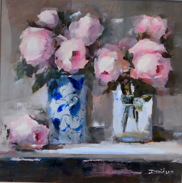 PEONIES & BLUE CHINA 16