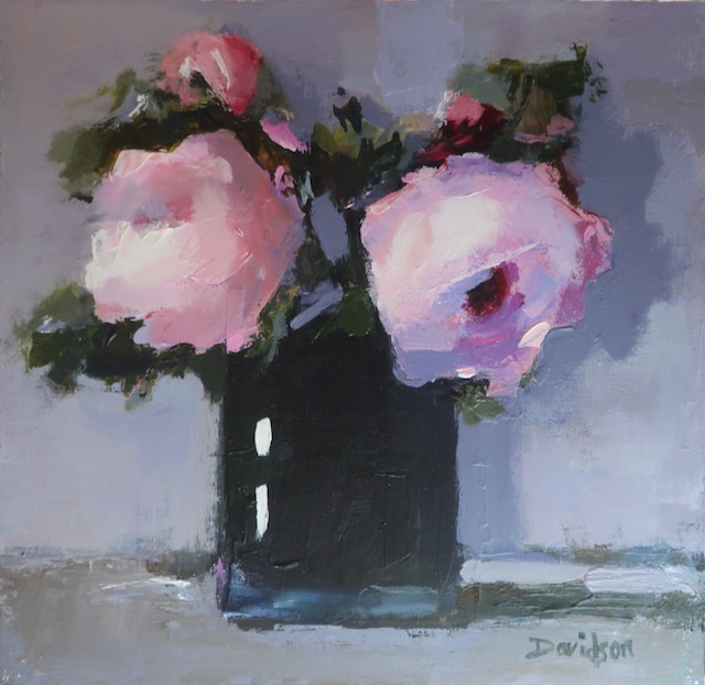 BLACK VASE <br>oil : 8