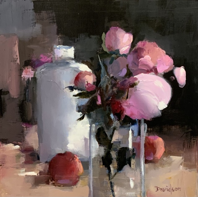 PEONIES & FRUIT<br>oil : 12