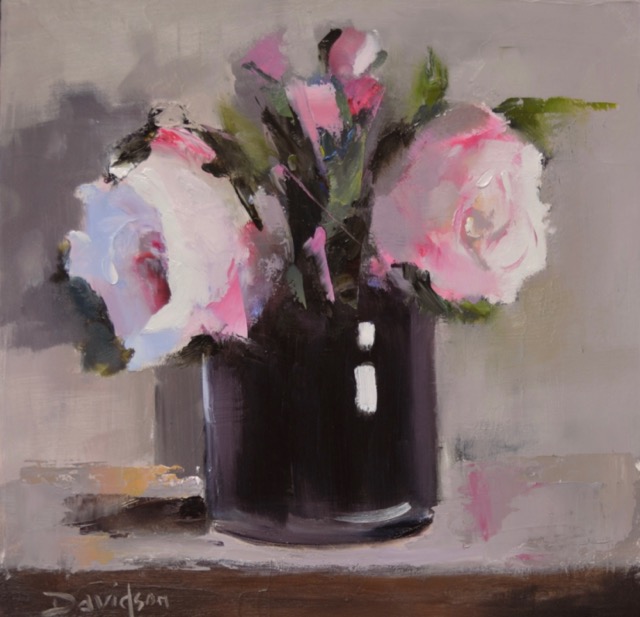 THE BLACK VASE <br>oil : 10