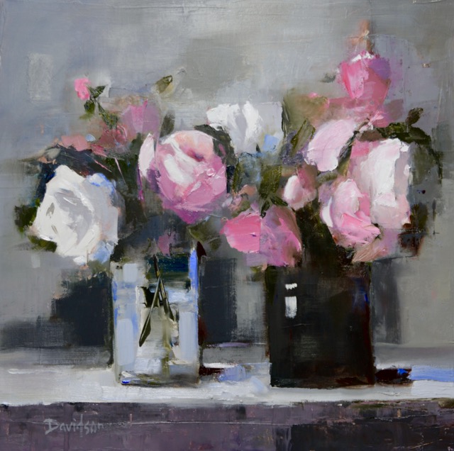 MIXED ROSES <br>oil : 16