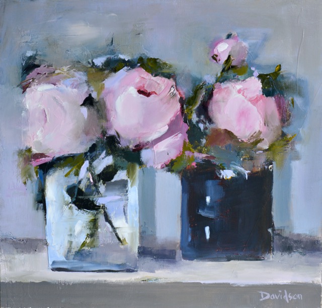 PEONY ROSES  <br>oil : 12
