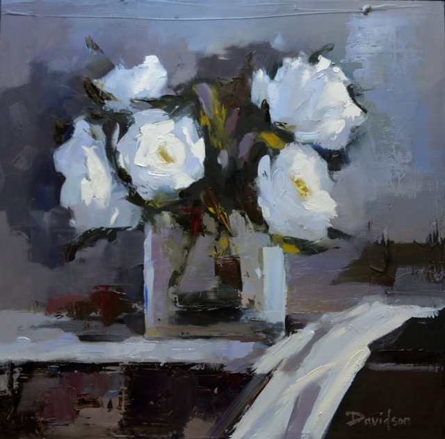 SUNLIT ROSES<br>oil : 12