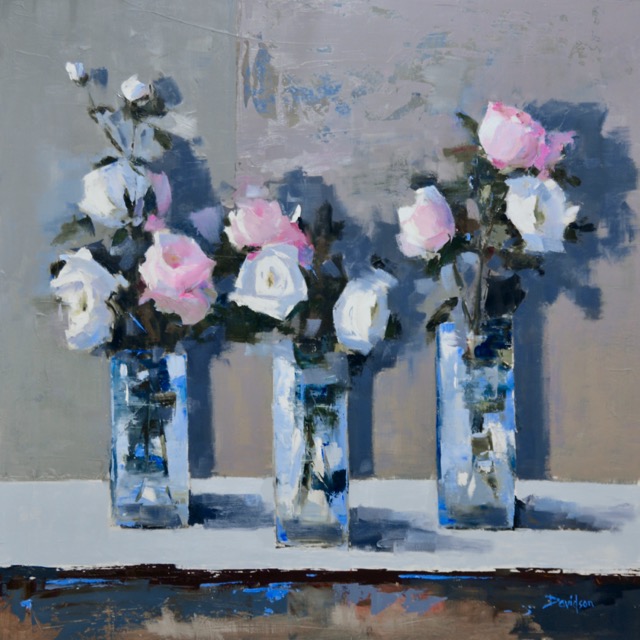 ROSES - LIGHT & SHADOW <br>oil : 32