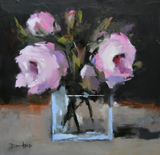 THE SQUARE VASE <br>oil : 10